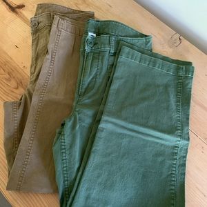 carpenter/utility cool wide leg pants